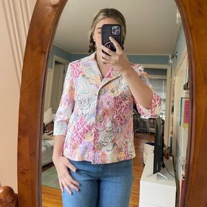 Colorful Paisley Blazer